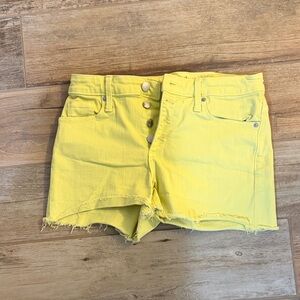 Universal Thread Yellow Jean Shorts